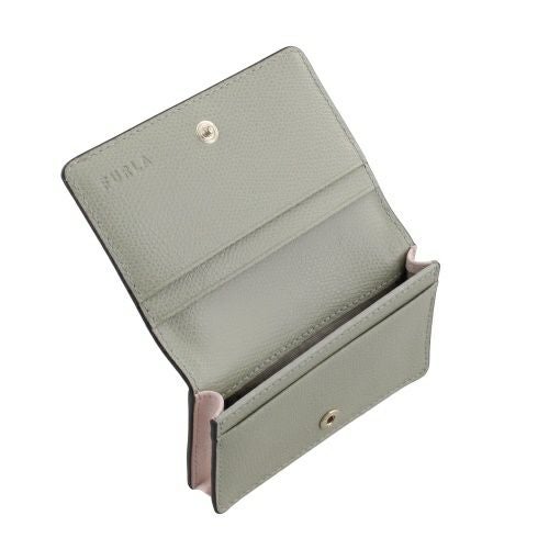 フルラ 名刺入れ カードケース レディース カメリア ビジネス カード ケース ピンク FURLA WP00408 ARE000 4057S AZALEA+LIGHT SALVIA int.
