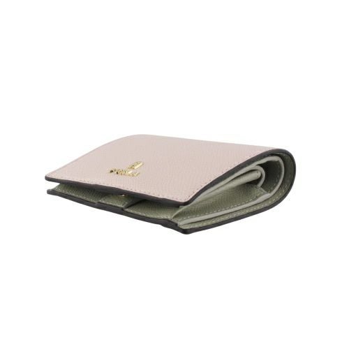 フルラ 二つ折り財布 レディース カメリア スモール コンパクト バイフォールド コイン ポケット ウォレット ピンク FURLA WP00304 ARE000 4057S AZALEA+LIGHT SALVIA int.