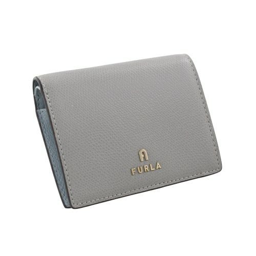 フルラ 二つ折り財布 レディース カメリア スモール コンパクト バイフォールド コイン ポケット ウォレット グレー FURLA WP00304 ARE000 4060S CENERE+CIRRO int.
