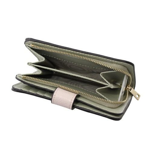 フルラ 二つ折り財布 レディース カメリア ミディアム コンパクト ウォレット ピンク FURLA WP00314 ARE000 4057S AZALEA+LIGHT SALVIA int.