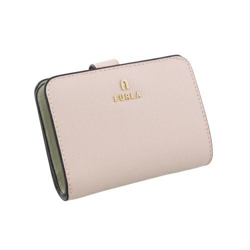 フルラ 二つ折り財布 レディース カメリア スモール コンパクト ウォレット ピンク FURLA WP00315 ARE000 4057S AZALEA+LIGHT SALVIA int.