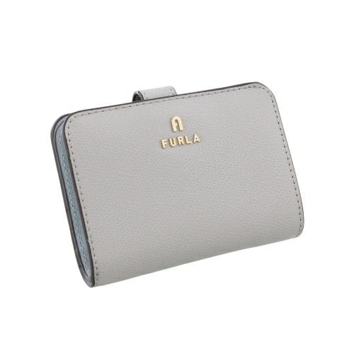 フルラ 二つ折り財布 レディース カメリア スモール コンパクト ウォレット グレー FURLA WP00315 ARE000 4060S CENERE+CIRRO int.