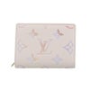 ルイヴィトン 二つ折り財布 モノグラム･アンプラント ポルトフォイユクレア ベージュ LOUIS VUITTON M25595 ドリームベージュ