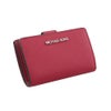 マイケルコース 二つ折り財布 レディース JET SET TRAVEL ビルフォールド コンチネンタル ウォレット ミディアム レッド MICHAEL KORS 35R4STVF6L DK RASPBERRY