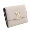 ルイヴィトン 三つ折り財布 トリヨン ポルトフォイユカプシーヌ XS ベージュ LOUIS VUITTON M68747 ガレ