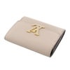 ルイヴィトン 三つ折り財布 トリヨン ポルトフォイユカプシーヌ XS ベージュ LOUIS VUITTON M68747 ガレ