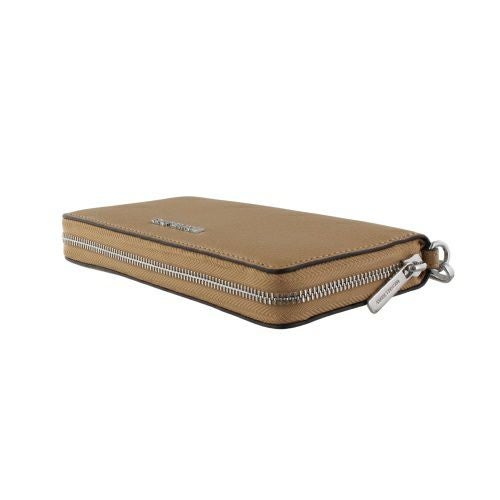 マイケルコース 長財布 レディース ジェット セット トラベル レザー ラージ トラベル コンチネンタル ラウンド ジップ ブラウン MICHAEL KORS 35F7STVE7L PEANUT