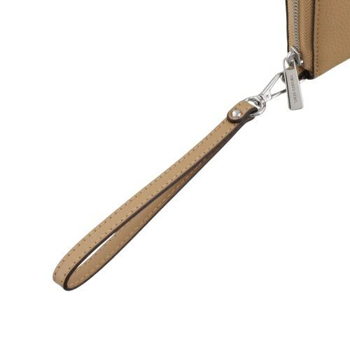 マイケルコース 長財布 レディース ジェット セット トラベル レザー ラージ トラベル コンチネンタル ラウンド ジップ ブラウン MICHAEL KORS 35F7STVE7L PEANUT