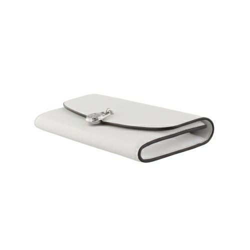 マイケルコース 長財布 レディース ハミルトン ラージ フラップ コンチネンタル ウォレット ホワイト MICHAEL KORS 35S5SHME9L OPTIC WHITE