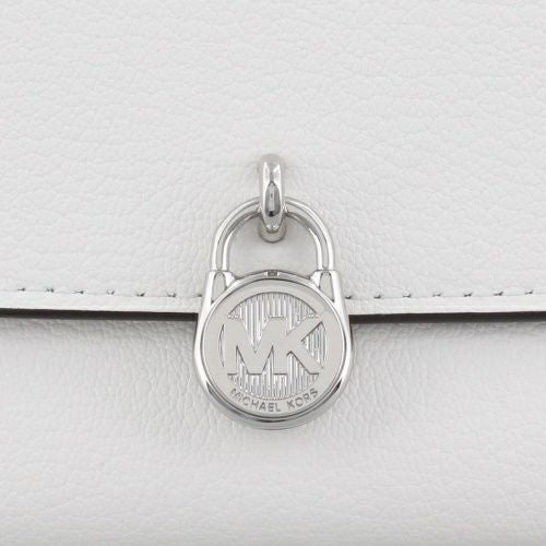 マイケルコース 長財布 レディース ハミルトン ラージ フラップ コンチネンタル ウォレット ホワイト MICHAEL KORS 35S5SHME9L OPTIC WHITE