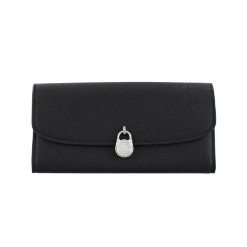 マイケルコース 長財布 レディース ハミルトン ラージ フラップ コンチネンタル ウォレット ブラック MICHAEL KORS 35S5SHME9L BLACK