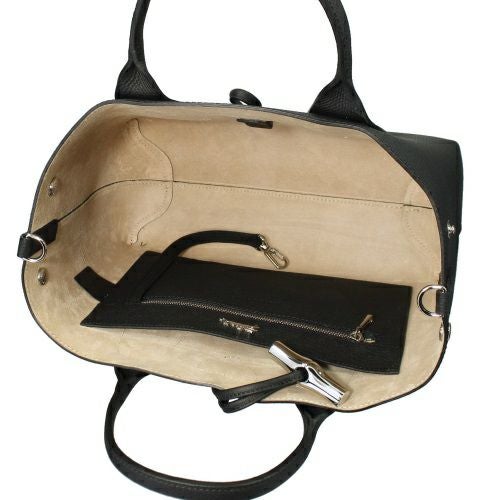 ロンシャン ハンドバッグ レディース ROSEAU ロゾ ブラック LONGCHAMP