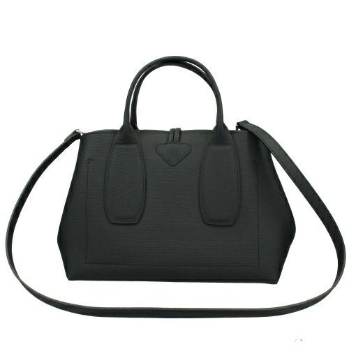 ロンシャン ハンドバッグ レディース ROSEAU ロゾ ブラック LONGCHAMP