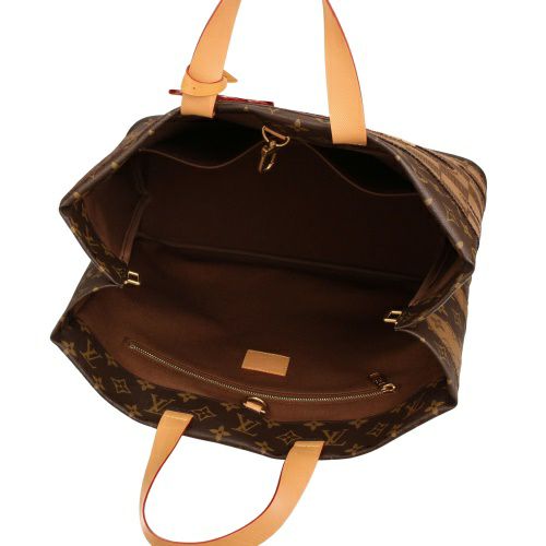 ルイヴィトン ハンドバッグ ショッパートート MM ブラウン LOUIS VUITTON M15274
