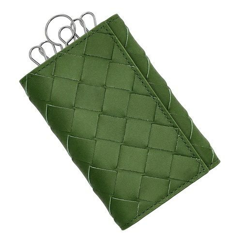 ボッテガヴェネタ キーケース メンズ レディース イントレチャート グリーン BOTTEGA VENETA 630336-V3US1 3139