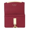 フェラガモ 名刺入れ カードケース レディース ガンチーニ レッド Ferragamo 22D198 MALAG