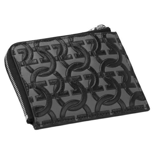 フェラガモ カードケース メンズ ガンチーニ ブラック Ferragamo 661081 EM/NE