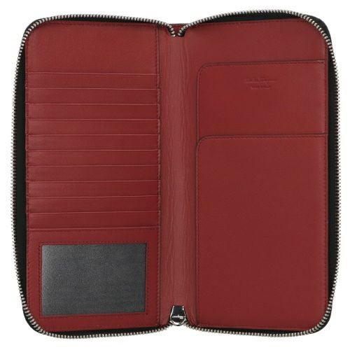 フェラガモ 長財布 メンズ ガンチーニ ブラック Ferragamo 661074 NE/RD