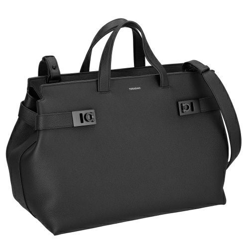 フェラガモ トートバッグ メンズ ブラック Ferragamo 241232 NER