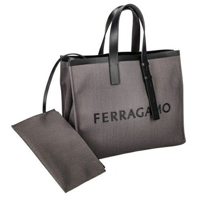 フェラガモ トートバッグ レディース ブラック Ferragamo 241298 DG/NE 