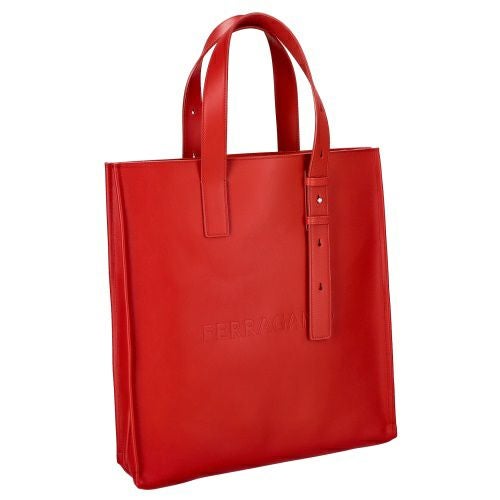 フェラガモ Ferragamo トートバッグ メンズ レッド 241297 FR NE
