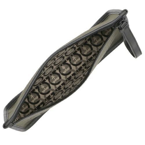 フェラガモ クラッチバッグ セカンドバッグ メンズ グリーン Ferragamo 240971 MS/NE