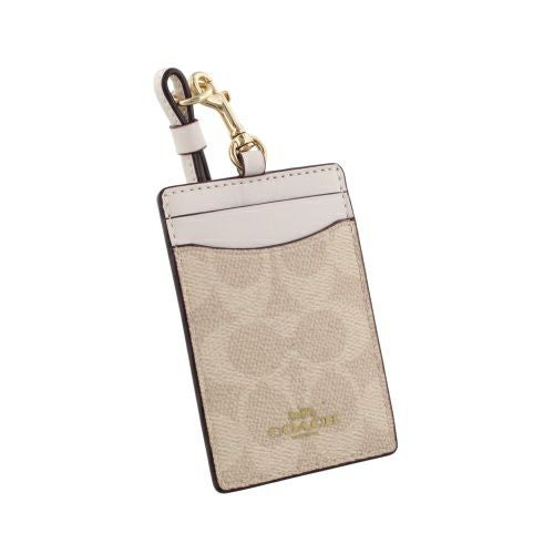 コーチ カードケース レディース シグネチャー ホワイト COACH OUTLET