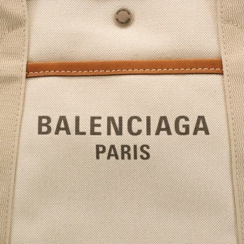 バレンシアガ ハンドバッグ レディース ビアリッツ BIARRITZ SM TOTE ホワイト BALENCIAGA 834501 2ABR8 9272 Natural/Tan Cowboy
