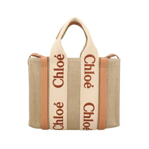 クロエ ハンドバッグ レディース ウッディ WOODY SMALL TOTE&S オレンジ CHLOE CHC23AS397 L17 847 WOODEN ORANGE