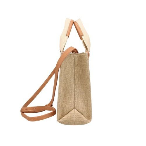 クロエ ハンドバッグ レディース ウッディ WOODY SMALL TOTE&S オレンジ CHLOE CHC23AS397 L17 847 WOODEN ORANGE