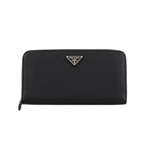 プラダ 長財布 メンズ トライアングルロゴ ブラック PRADA 2ML317 2E54