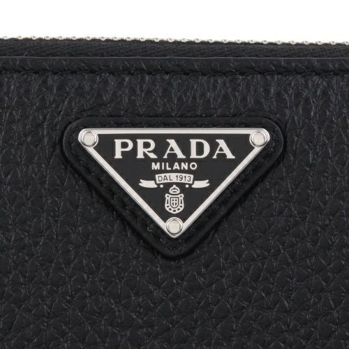 プラダ 長財布 メンズ トライアングルロゴ ブラック PRADA 2ML317 2E54