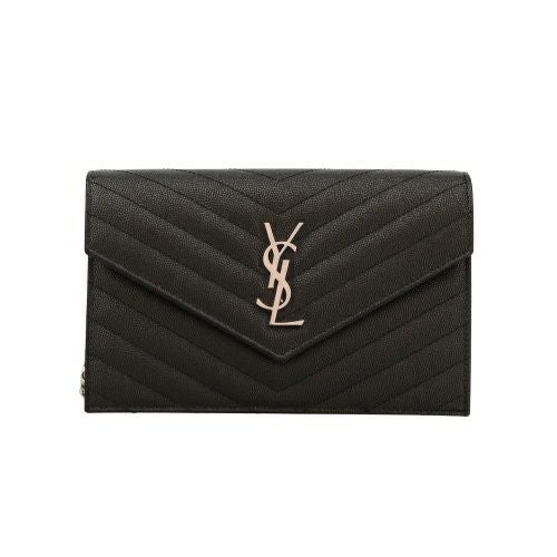 サンローラン 長財布 レディース ブラック SAINT LAURENT PARIS 742920 BOW02 1000 NERO