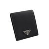 プラダ 二つ折り財布 メンズ トライアングルロゴ ブラック PRADA 2MO738 2E54 F0002 NERO