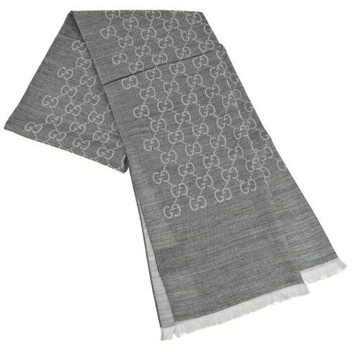 グッチ ストール レディース グレー GUCCI 165904 3G646 1400