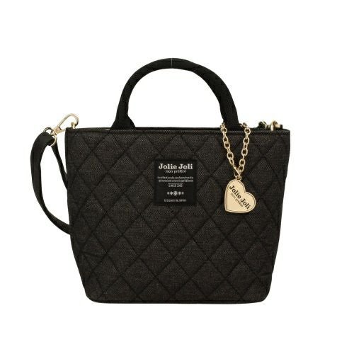 ジョリージョリ ハンドバッグ レディース ブラック Jolie Joli JJ-2025142-001 BLACK