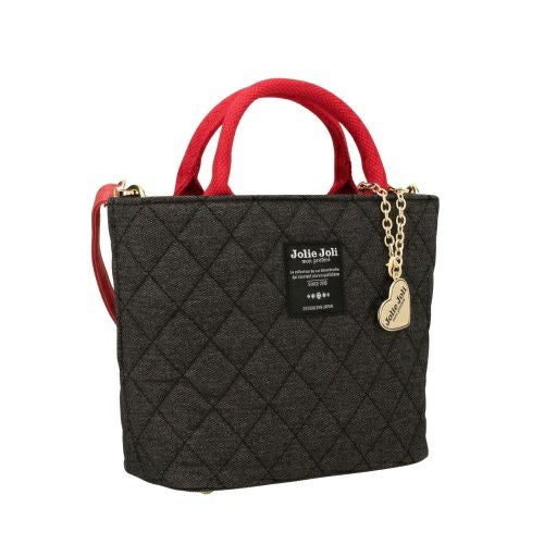 ジョリージョリ ハンドバッグ レディース ブラック Jolie Joli JJ-2025142-003 BLACK