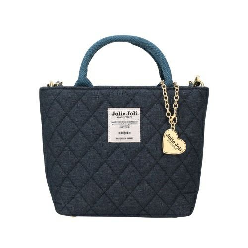 ジョリージョリ トートバッグ レディース ブルー Jolie Joli JJ