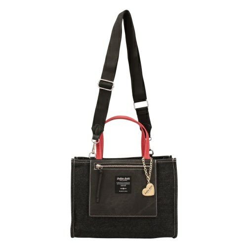 ジョリージョリ ハンドバッグ レディース ブラック Jolie Joli JJ-2025155-003 ブラックレッド
