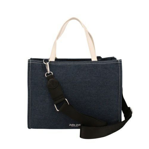ジョリージョリ ハンドバッグ レディース ブルー Jolie Joli JJ-2025155-006 ブルーアイボリー