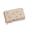 コーチ アウトレット 長財布 レディース シグネチャー フローラル プリント ロング ウォレット ベージュ COACH OUTLET CAR06 IMSAS