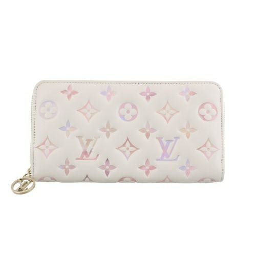 ルイヴィトン 長財布 モノグラム ジッピー・ウォレット ドリームベージュ LOUIS VUITTON M15091 ドリームベージュ