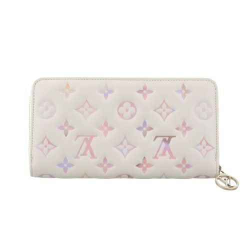 ルイヴィトン 長財布 モノグラム ジッピー・ウォレット ドリームベージュ LOUIS VUITTON M15091 ドリームベージュ