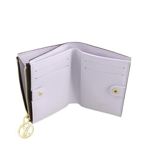 ルイヴィトン 二つ折り財布 モノグラム ポルトフォイユ・リサ ミスティライラック LOUIS VUITTON M25691 ミスティライラック