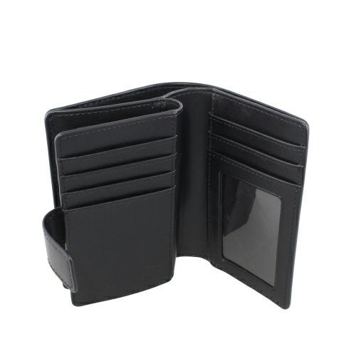 マイケルコース 二つ折り財布 レディース ジェット フローラル プリント ミディアム ビルフォールド BLACK MICHAEL KORS 35S5STVF6Y BLACK