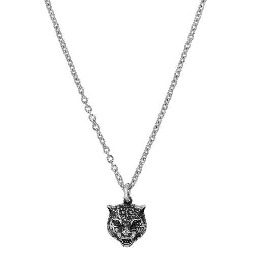 グッチ ネックレス メンズ レディース シルバー GUCCI 433608 J8400