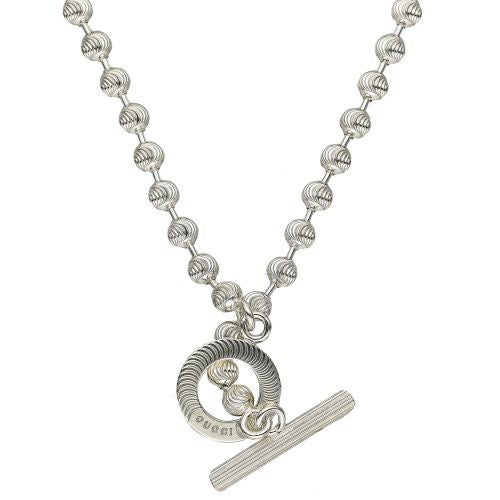 グッチ ネックレス メンズ レディース シルバー GUCCI 602736 J8400
