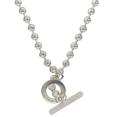 グッチ ネックレス メンズ レディース シルバー GUCCI 602736 J8400 