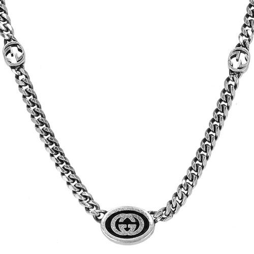 グッチ ネックレス メンズ シルバー GUCCI 678658-J8410 | GINZA