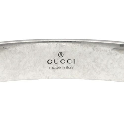 グッチ ブレスレット バングル メンズ シルバー GUCCI 433575 J8400
